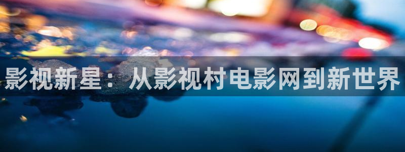 韩国理论电影在：影视新星：从影视村电影网到新世界